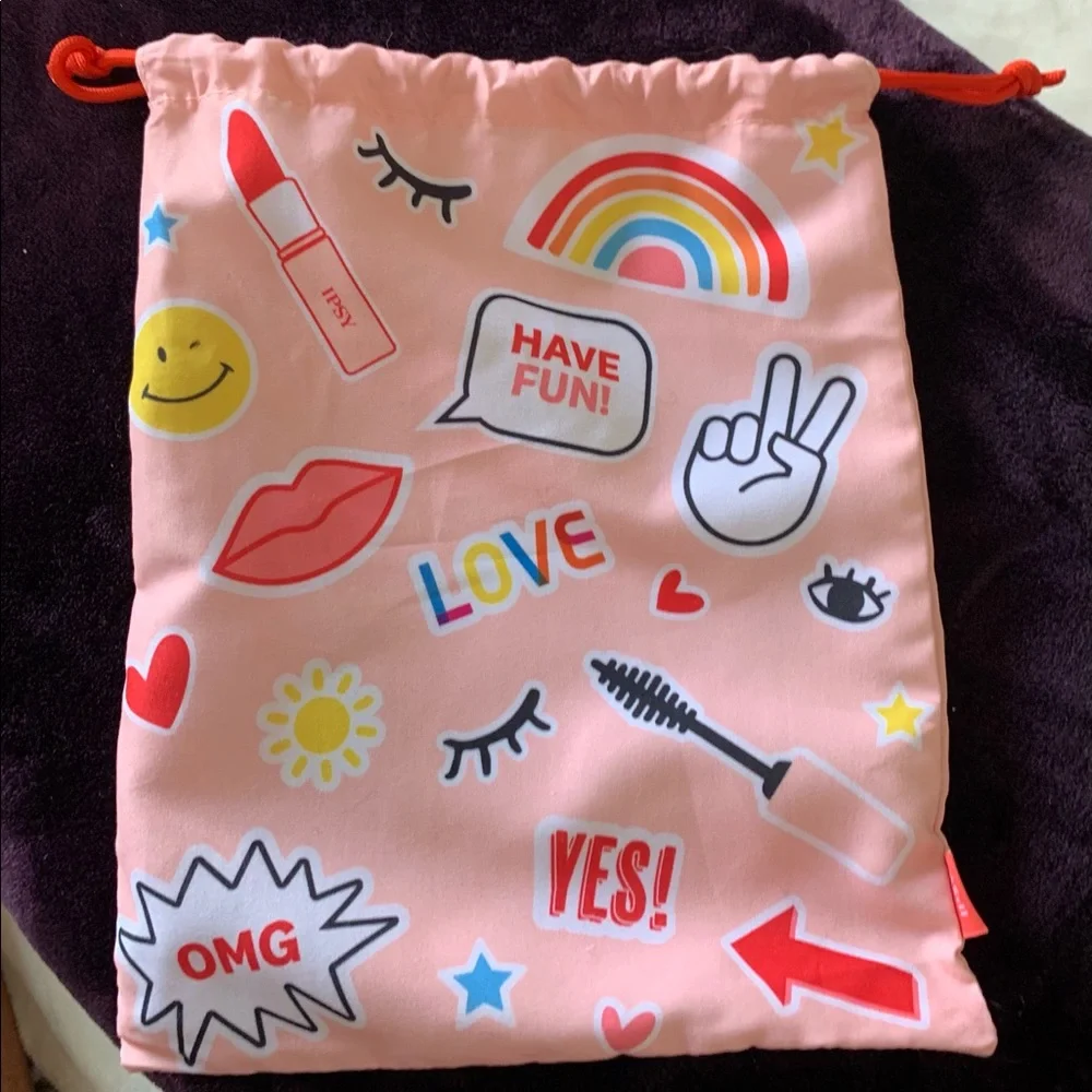 Ipsy Playful 'Do You' Cosmetics Glam Pouch Bag